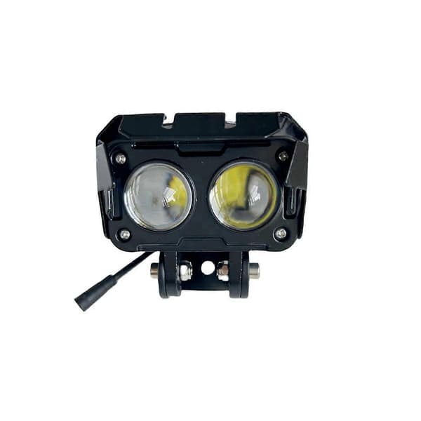 For Kugoo Kukirin G3 PRO Frontlykt Elektrisk Sparkesykkel Styrelampe Hode Front LED Lys Erstatning As Shown