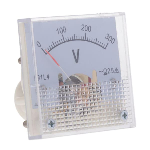 Analogt Voltmeter Analogt Panel Voltmeter 2,5% Fejl 0-300v