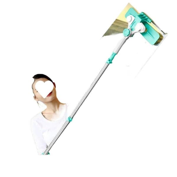Telescopic Window Cleaner - U-shaped Scraper Easy to Reach External Window Washer_Super Gift