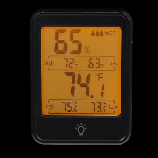 Digital Hygrometer Digital Temperatur Hygrometer Indendørs Termometer Indendørs Hygrometer