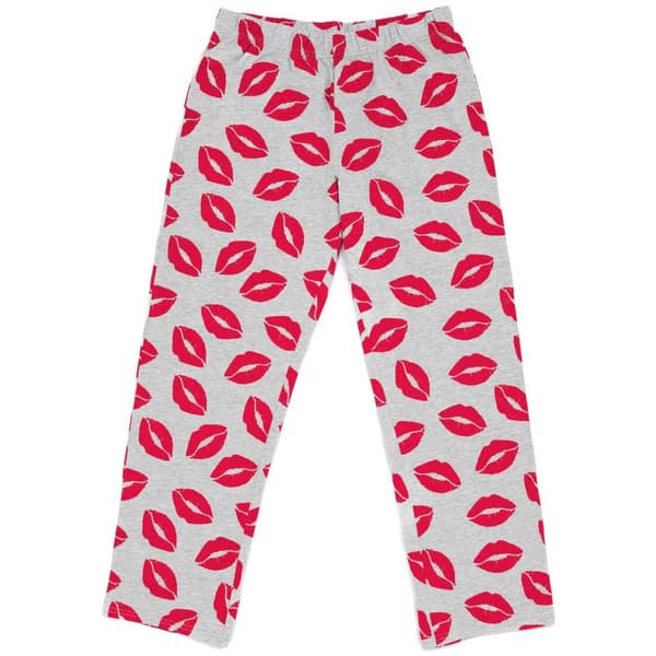Mean Girls Dam Pyjamas Lång Pyjamas Set M Grå/Röd Grey/Red M