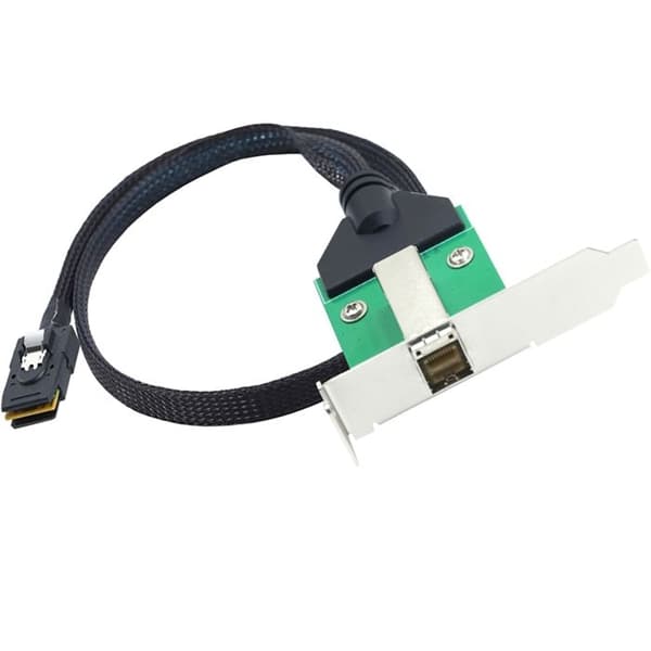Ekstern dataserverkabeladapter Mini SAS HD SFF-8644 til Mini SAS SFF-8087 36P hann