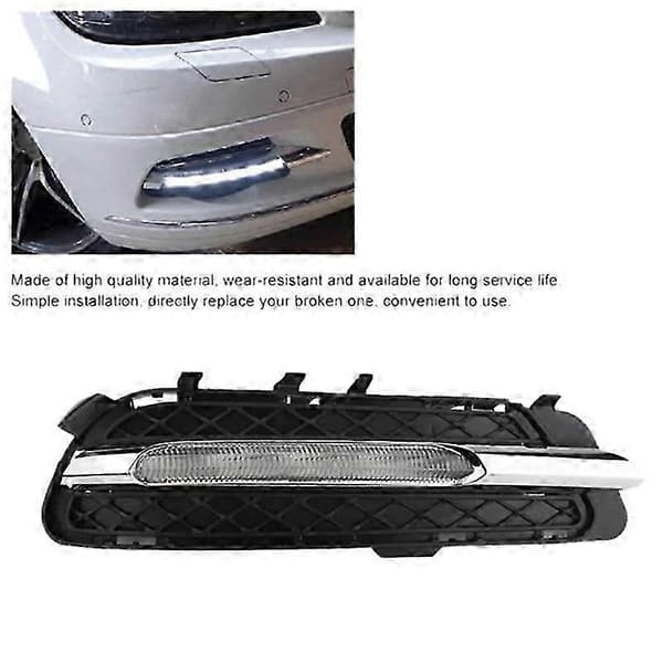 Bil LED kjørelys DRL tåkelys passer til - W212 E250 E300 E350 2009-2013 2128851574 Venstre(B) Black A