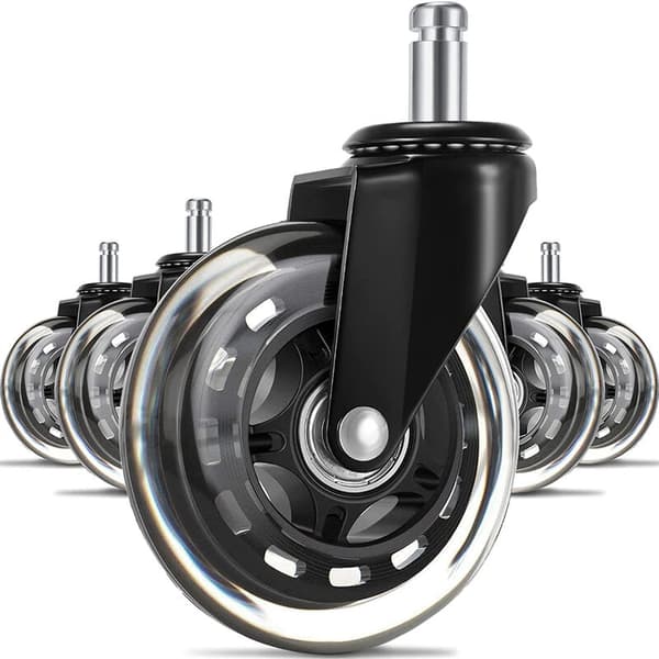5 kontorstolshjul Diameter 75mm Universalhjul