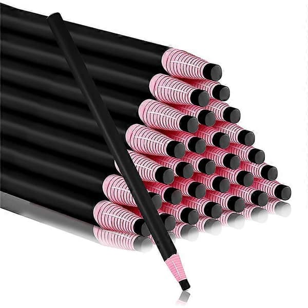 36 stk. Peel Off China Markers Fedtstifter til Glas (Sort) Black