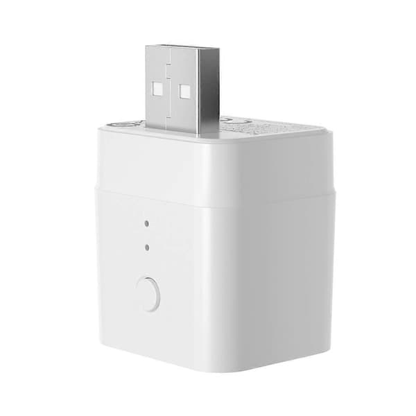 ZBMicro-USB Smart Adapter Zigbee 3.0 Repeater Snabbladdning, Dataöverföring, Fjärrkontroll Via EWeLink & Alexa White