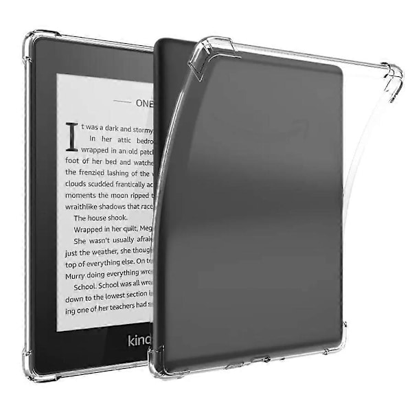 Gennemsigtigt etui til Kindle Paperwhite 12. generation 7 tommer 2024, Kindle colorsoft blødt cover til Kindle PaperWhite 6 7\" 2024