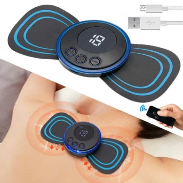 Back Massage Neck Massage Shoulder Massage - Wireless Massage blu