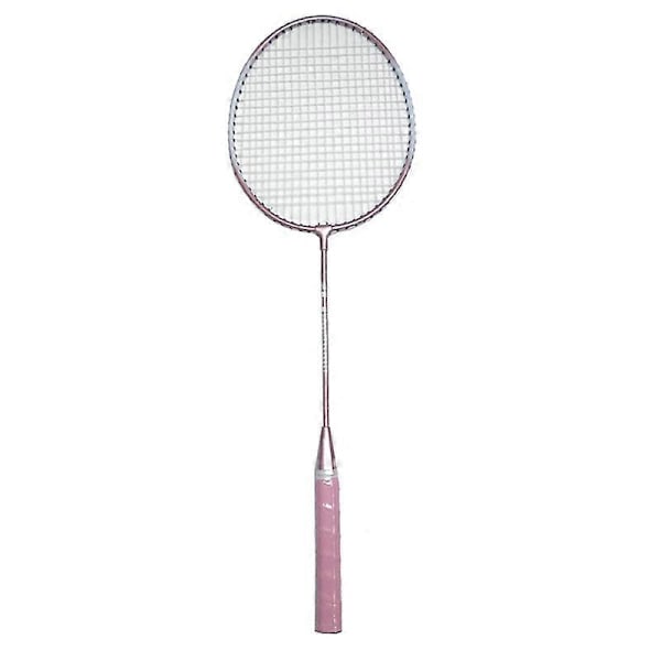 2 st Badmintonracketar och Bärväska Set Badmintonracketset Inomhus Utomhus Pink