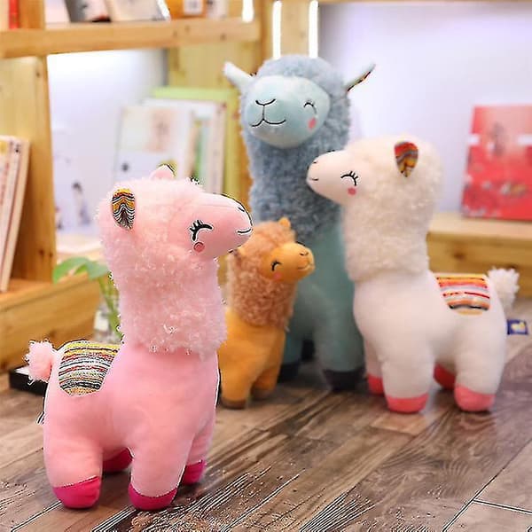 Sød Llama Alpaka Blød Udstoppede Dukke Blue 35cm