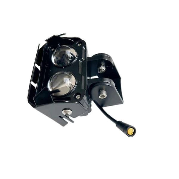 For Kugoo Kukirin G3 PRO Frontlykt Elektrisk Sparkesykkel Styrelampe Hode Front LED Lys Erstatning As Shown