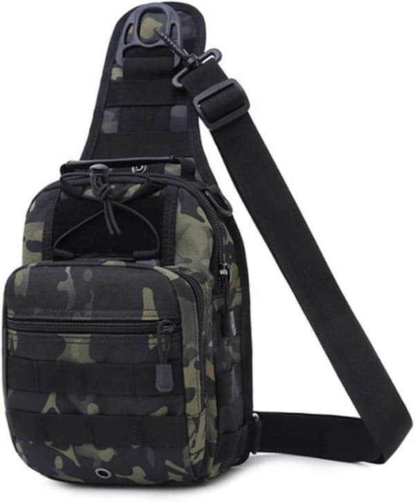 Militær Molle Taktisk Sling Bag Sling Pack Herre