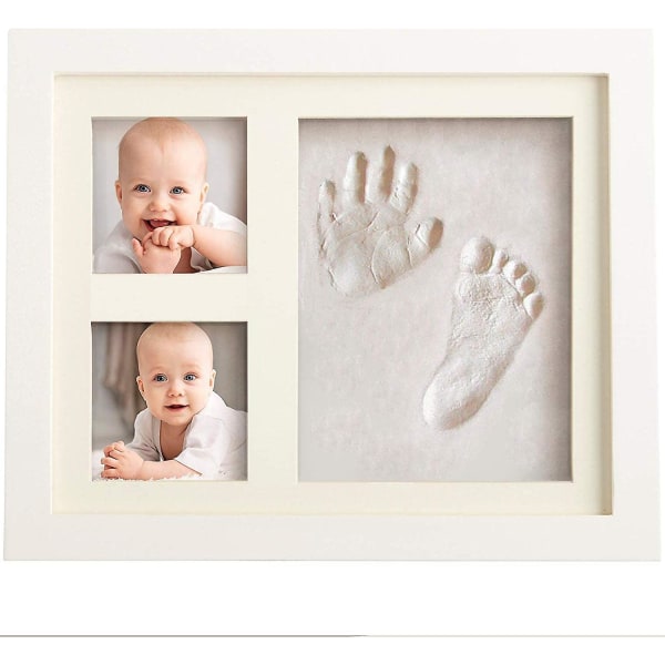 Baby Handprint Footprint Clay Footprint Set för nyfödda och småbarn