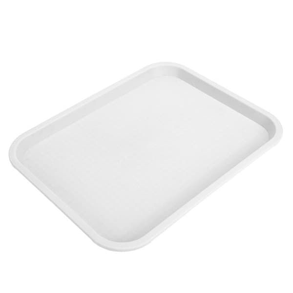 Rektangulært hurtigmatbrett, sklisikkert serveringsbrett for Label-restauranter