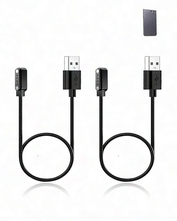 2-pakning magnetisk USB-ladekabel for PLAUD Note AI stemmeopptaker, kompatibel med Plaud Note Ref: 2592