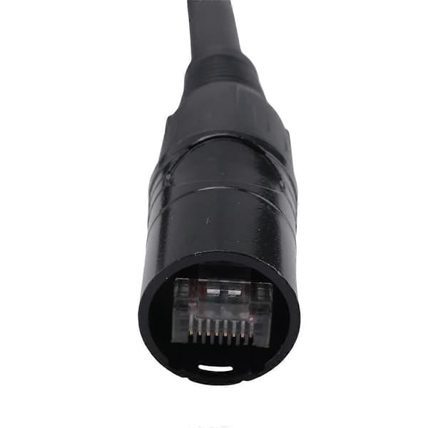CAT6 Ethercon -kaapeli EtherCON-yhteensopiva RJ45-liitin, 3 metriä