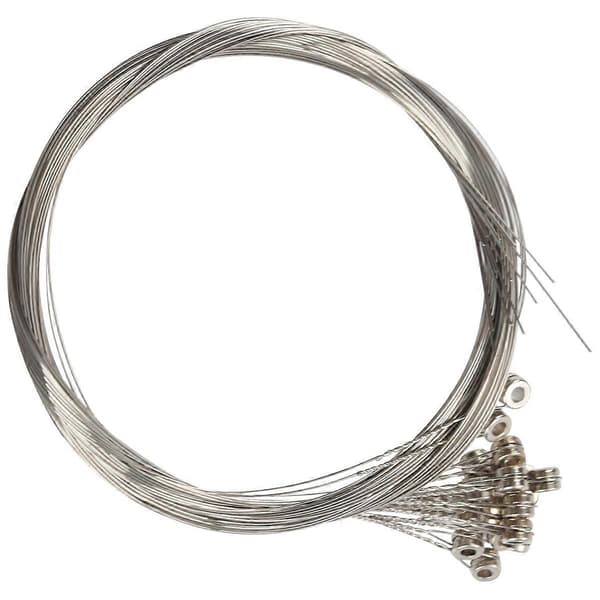 80-pak Enkelt Bulk .011 Høj E (Medium) 11 Gauge Silver