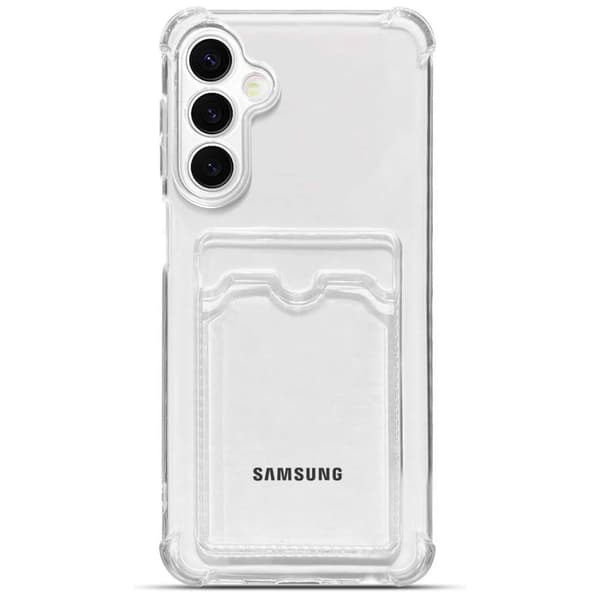 Samsung A56 Läpinäkyvä Kotelo Korttipidike Lompakkokotelo