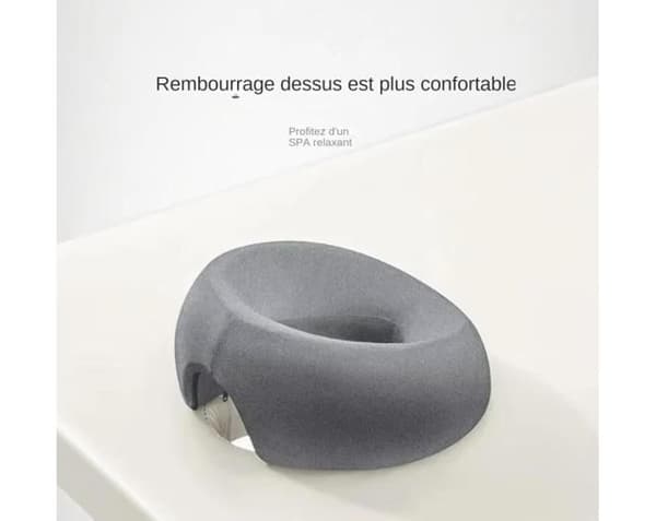 Ansigtsmassagepude - ANDERLEDES - Ergonomisk - Memoryskum - Åndbar - Komfortabel