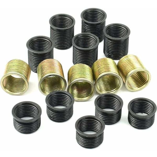 16-piece Spark Plug Thread Repair Kit, M14 x 1.25mm M16 Tap, Portable Case, Compatible with Various Brands