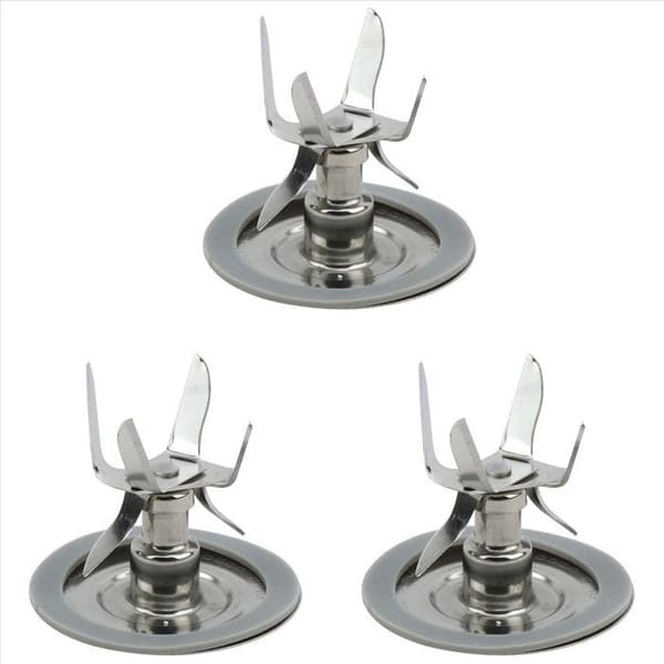 3X Juicerblader, 6-flat blenderkniv