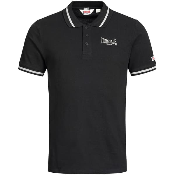 Herr Poloshirt Causton Black S