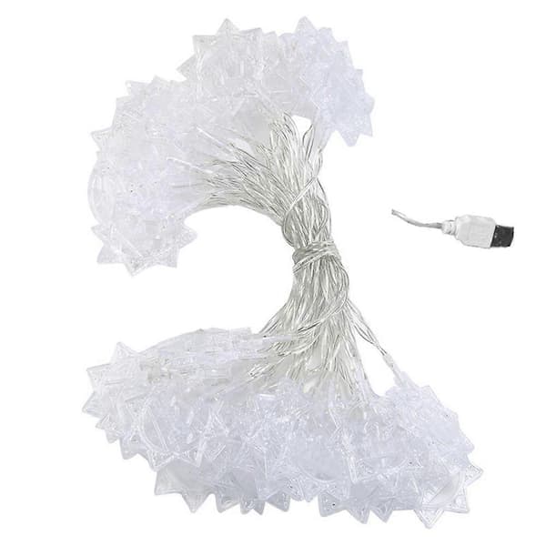 40 LED USB Ramadan islamsk lys Ramadan-dekorasjoner USB-drevet utvidbart, C
