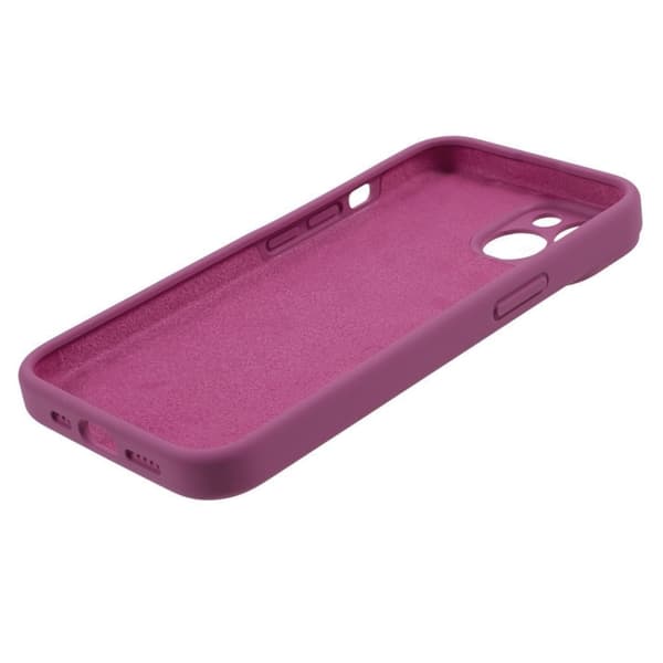 iPhone 15 Deksel Flytende Silikon Rosa Pitaya 56