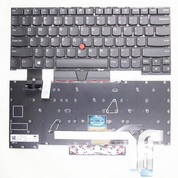 Engelsk erstatningstastatur til Thinkpad T490s T495s bærbar computer