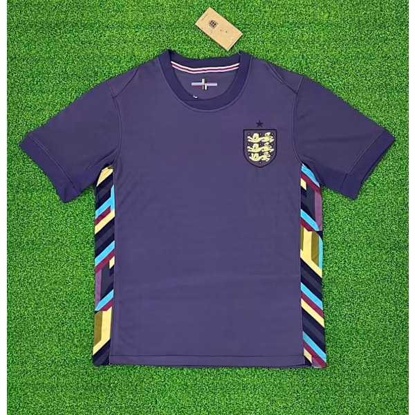 2024 EM Frankrike drakt Italia landslag England Spania Brasil fotballdrakt England bortedrakt England away XXL