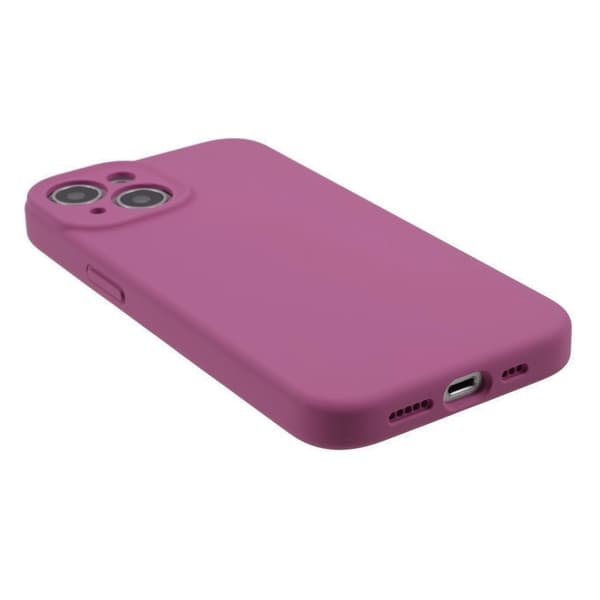 iPhone 15 Deksel Flytende Silikon Rosa Pitaya 56