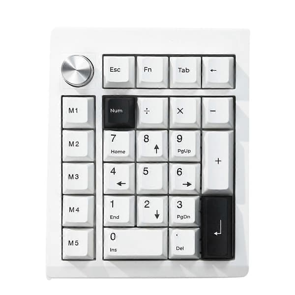 GMK26 Bluetooth Mekaniskt Tangentbord 5.0/2.4ghz/Trådbundet Hot Swappable Numpad Programmerbart för Win/Mac S