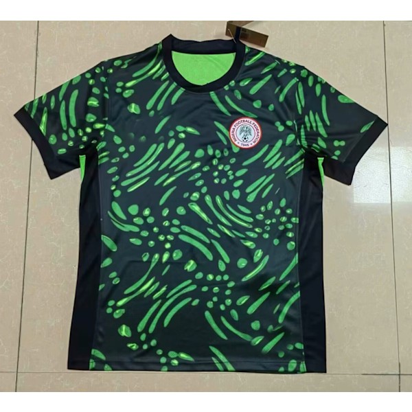 2024 EM Frankrike drakt Italia landslag England Spania Brasil fotballdrakt Nigeria Hjemmedrakt Nigeria Home M