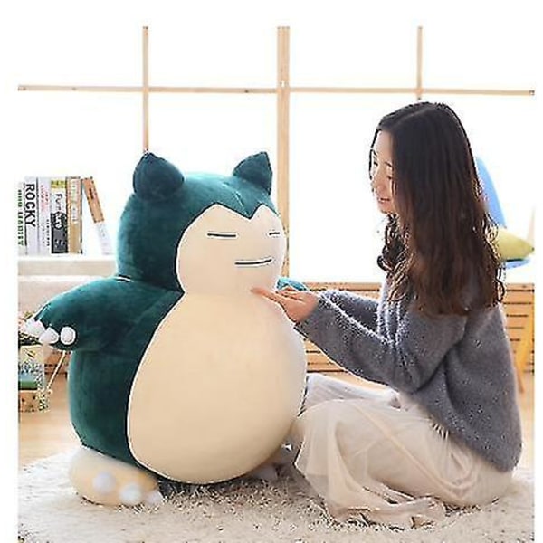 Pokemoned Snorlax plyschdocka kudde Pikachus gosedjur kudde barn present