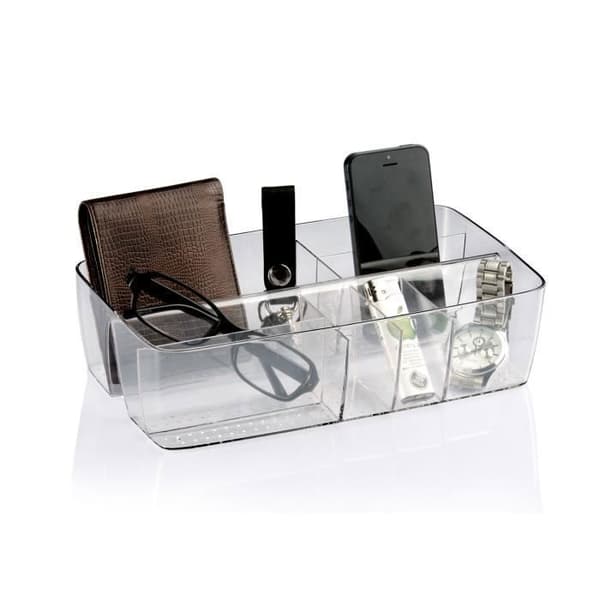 Organizer - IDRALITE - Mod. Bordbeholder - Termoplastisk materiale - Transparent - 27x7x15.5.