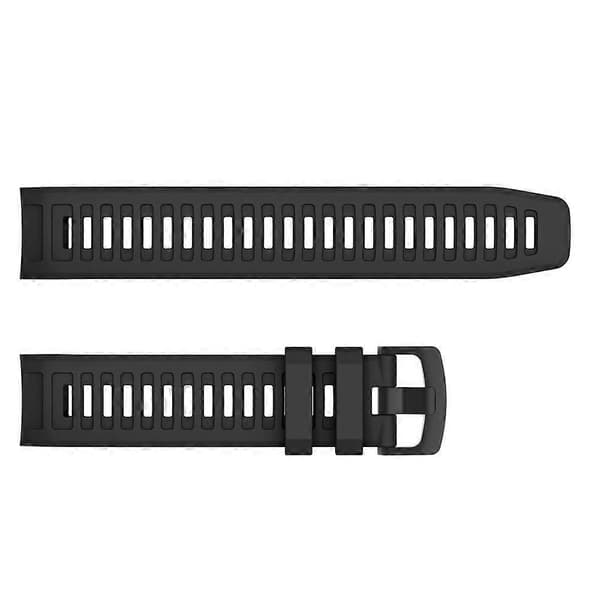 Silikone Urrem Udskiftning til Garmin Instinct - Grå Multicolor Black