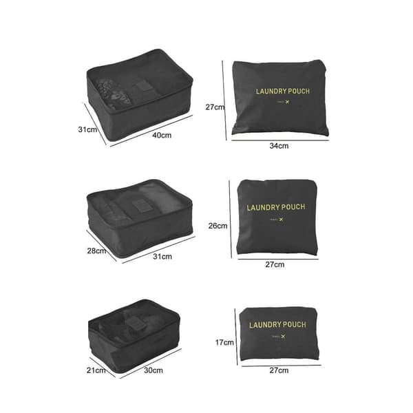Resväska Organizer Set - Din Perfekta Packhjälp