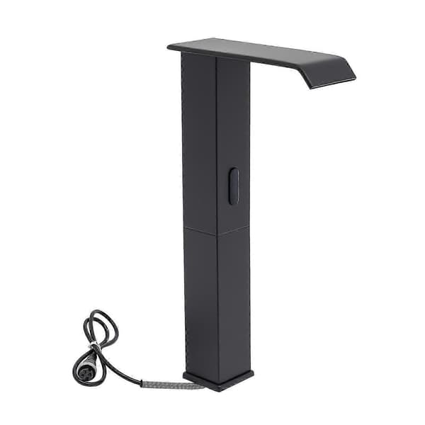 Automatisk infrarød sensorarmatur for baderom Black