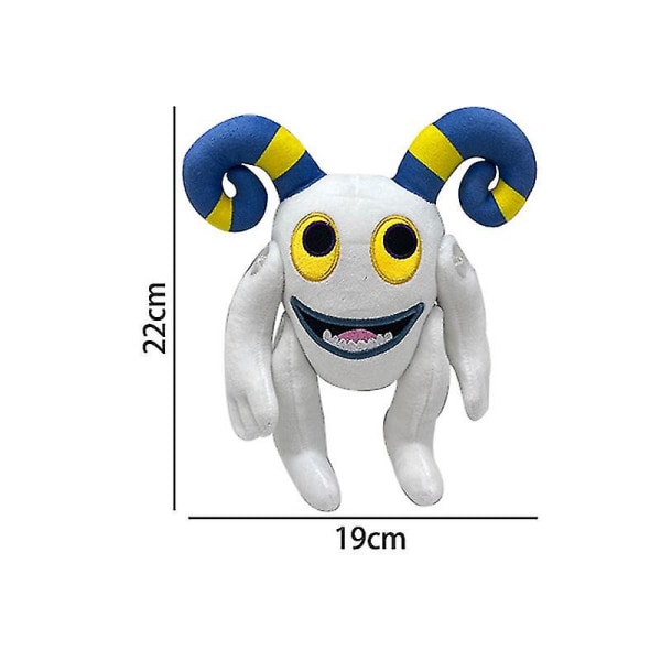 My Singing Monsters Wubbox Plyschleksaker Söta mjuka fyllda Kawaii tecknade dockor Peluches För barn Födelsedag Barn Presentleksak 22cm