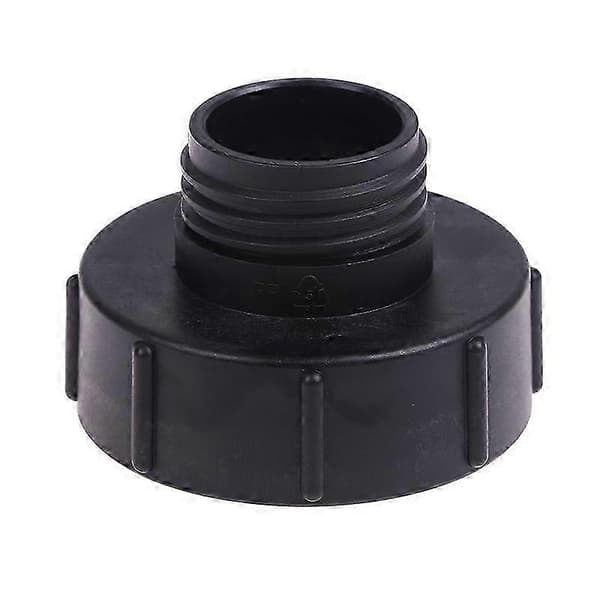 S100X8 til S60X6 IBC Tank Connector Adapter til IBC Adapter Reduktion black 100mm