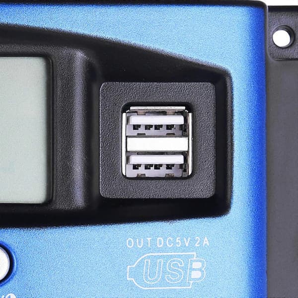 MPPT Solar Charge Controller 30A 40A 50A 60A 80A 100A Automatisk Opladning Afladning LCD Solpanel Batteri Regulator 30A