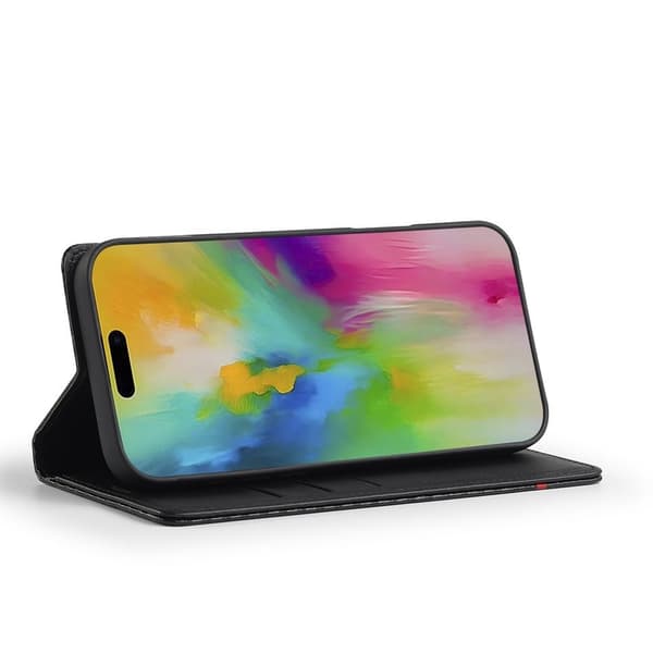 LC.IMEEKE iPhone 16 Pro Max Pungcover Kunstlæder - Hvid