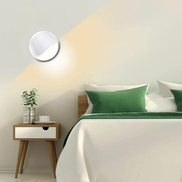 White body warm white light unidirectional light 5WLED wall lamp cr