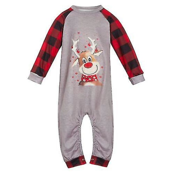 Familj Matchande Vuxna Barn Jul Pyjamas Xmas Nattkläder Pyjamas Pjs Set Mum XL
