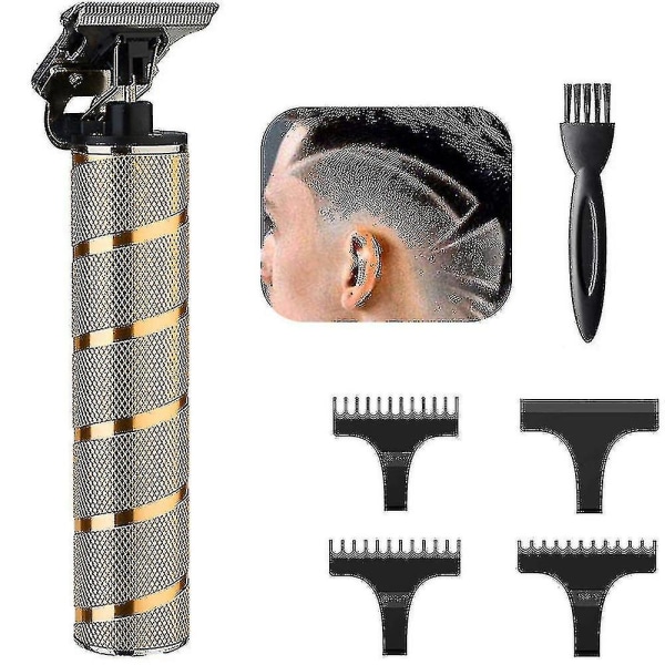 Hårklippare för män, elektriska hårklippare Bald Head Sladdlös Uppladdningsbar