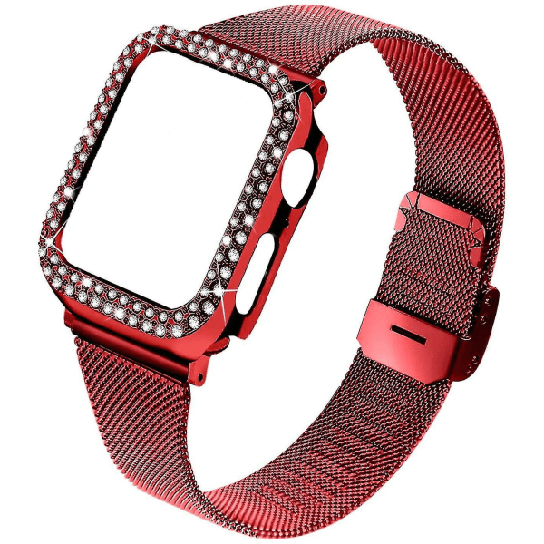 Digitala watch med case Red 2