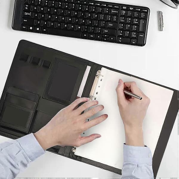 Familie multifunktionel A4 Folio Dokument Organizer med Kortholder