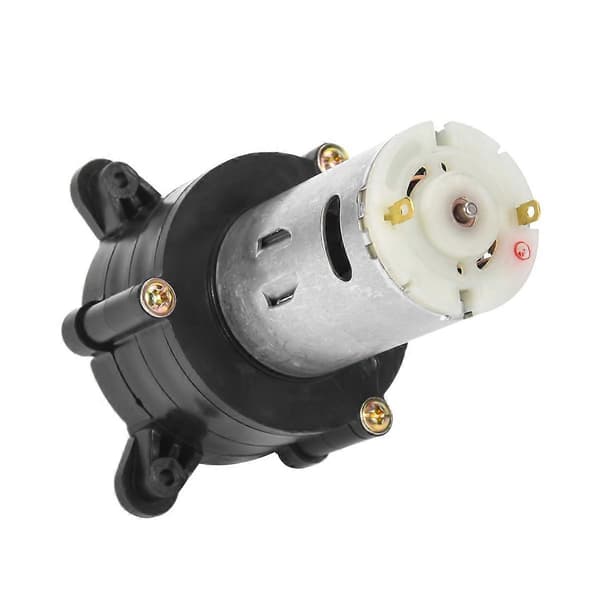 Mini Vind DC Generator Handdynamo Hydraulisk Test DC 12V 24V Motor Maskinförsörjning Nödgenerator Blacksilver