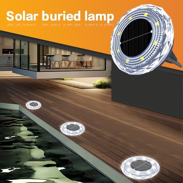LED bordlampe sammenleggbar, dimbar, batteridrevet Warm light, 6 pcs.