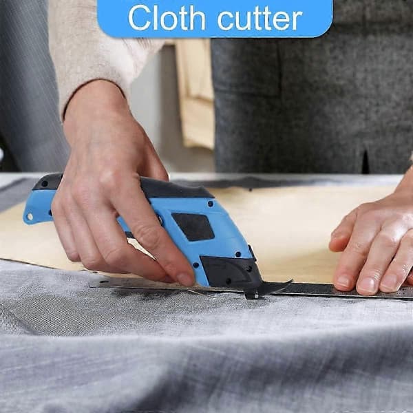 Cordless Electric Scissors, Non-Blocking and Stable, Rechargeable Scissors for Fabric, Cardboard, Carpet, Leather, Felt Edition 0210